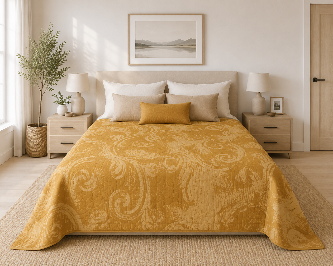 Colcha 1146 Beige
