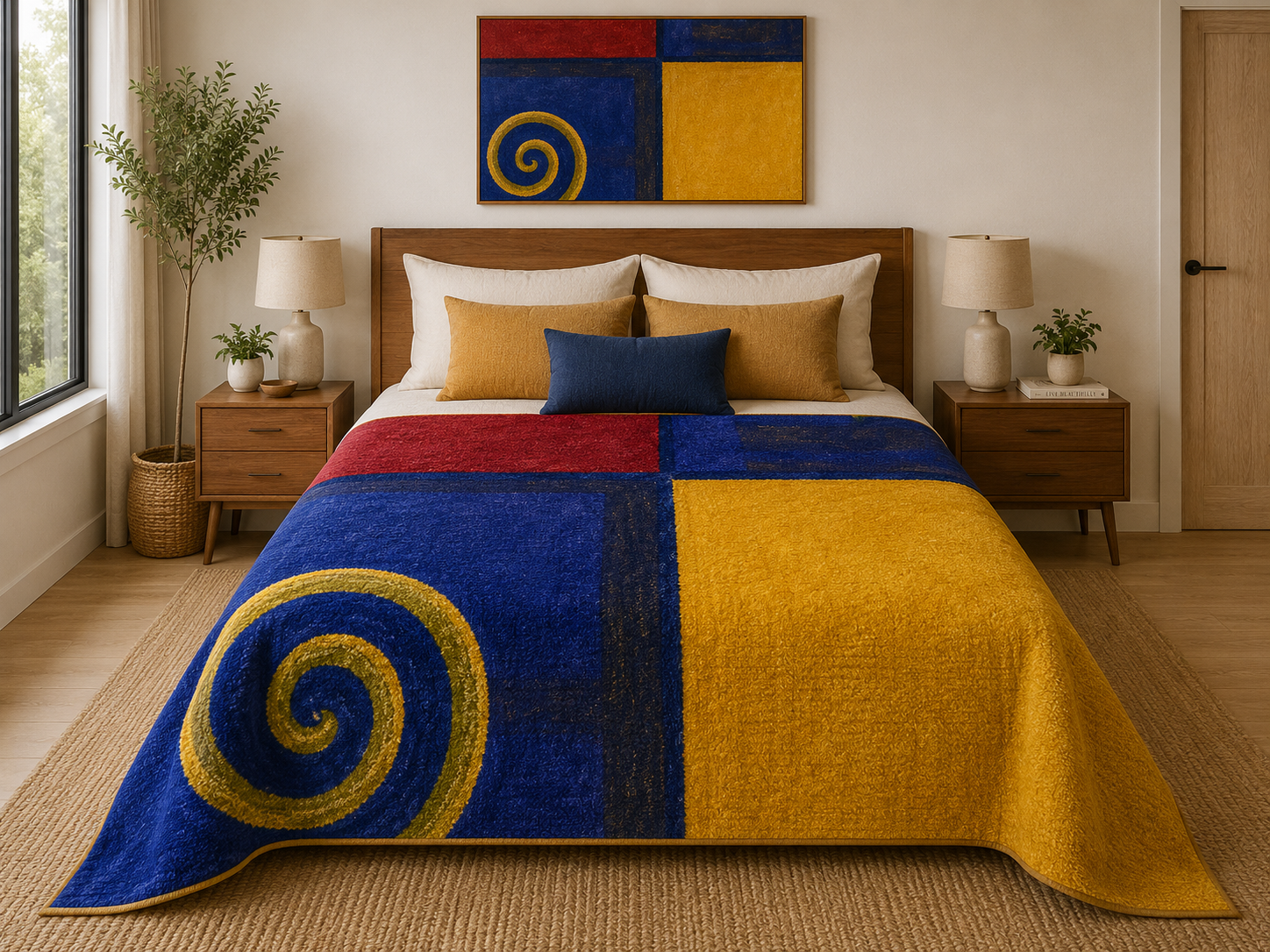 Colcha 1052 Azul