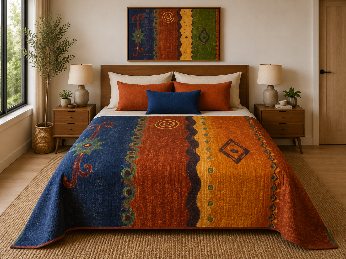 Colcha 1053 Azul