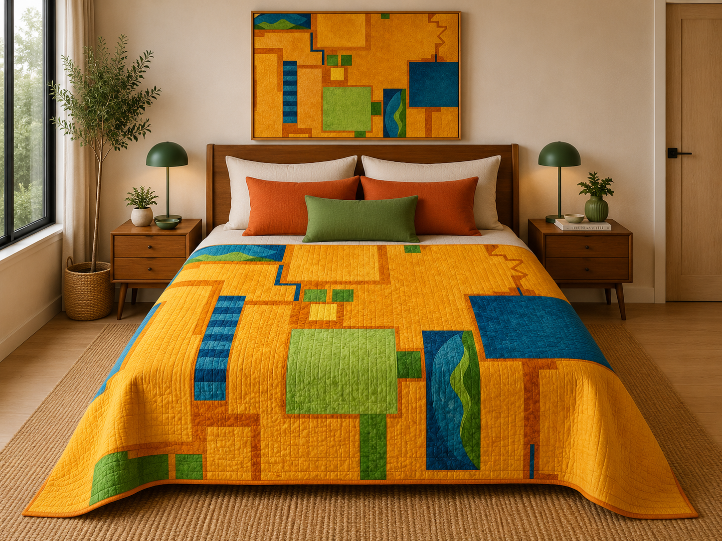 Colcha 1054 Amarillo