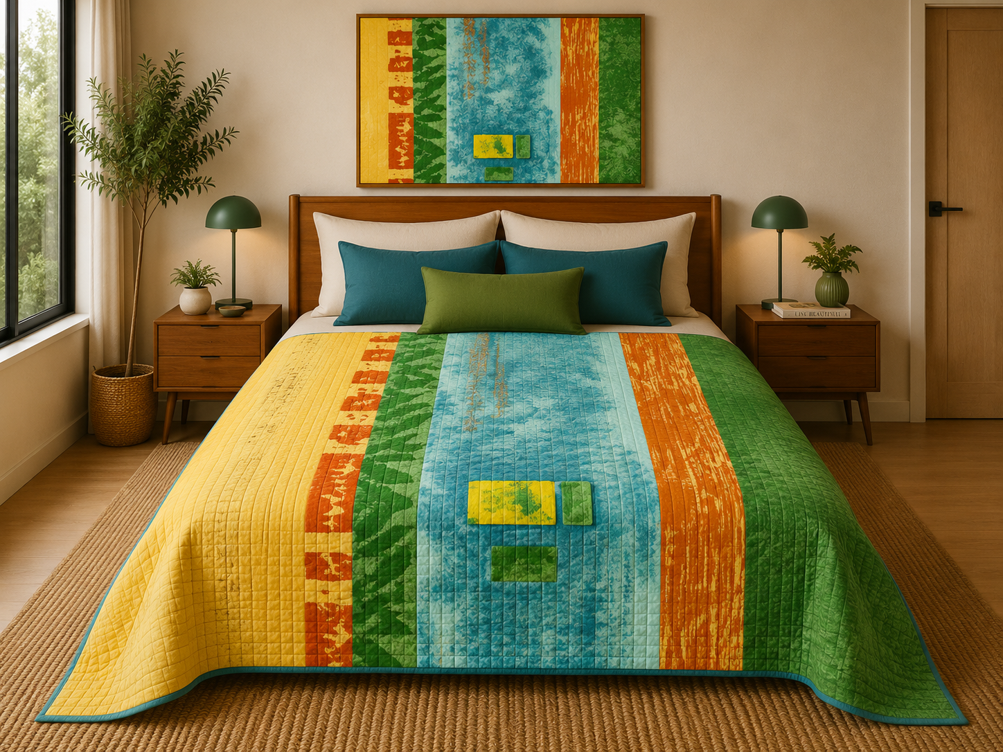 Colcha 1055 Turquesa