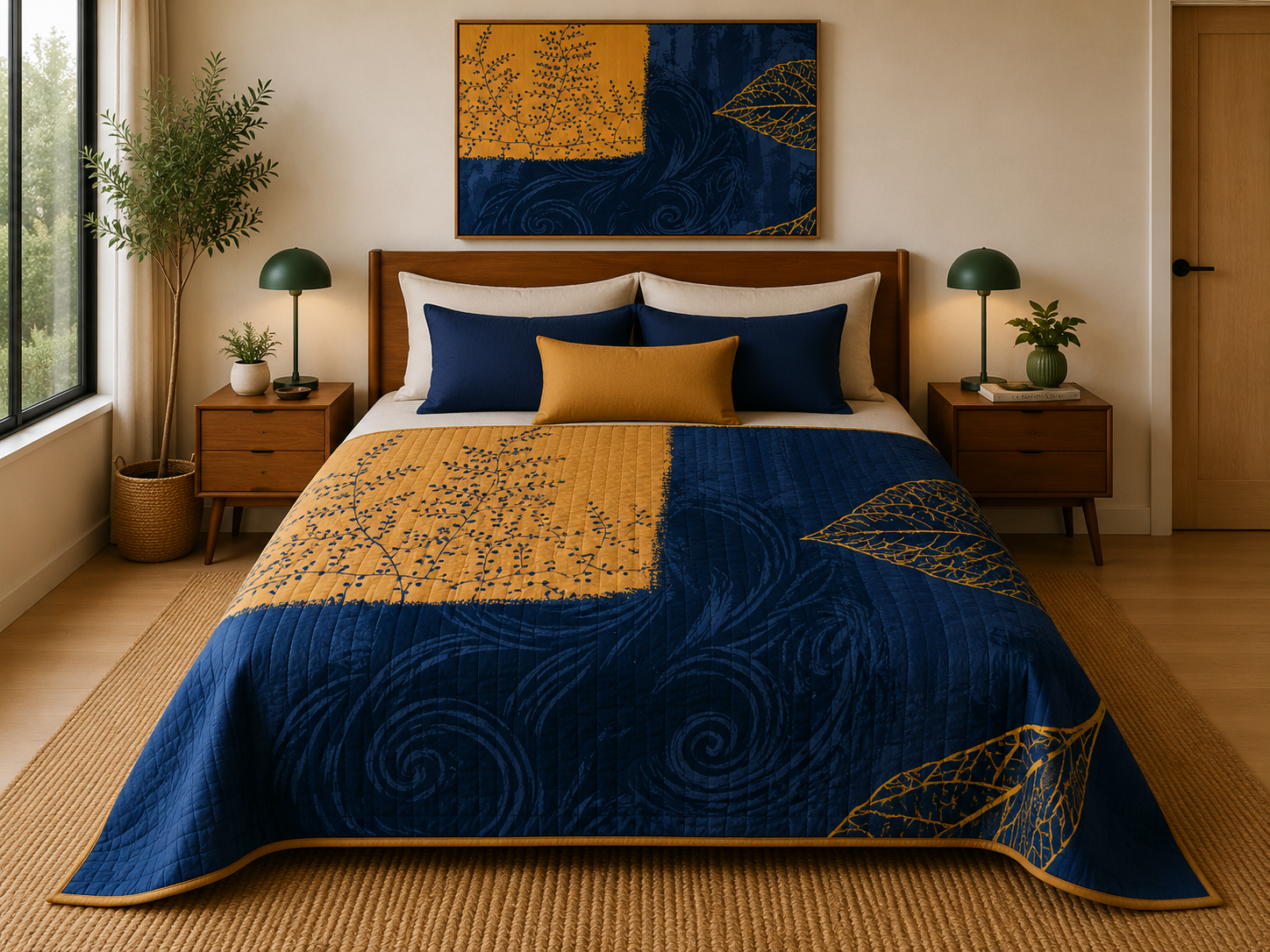 Colcha 1139 Azul