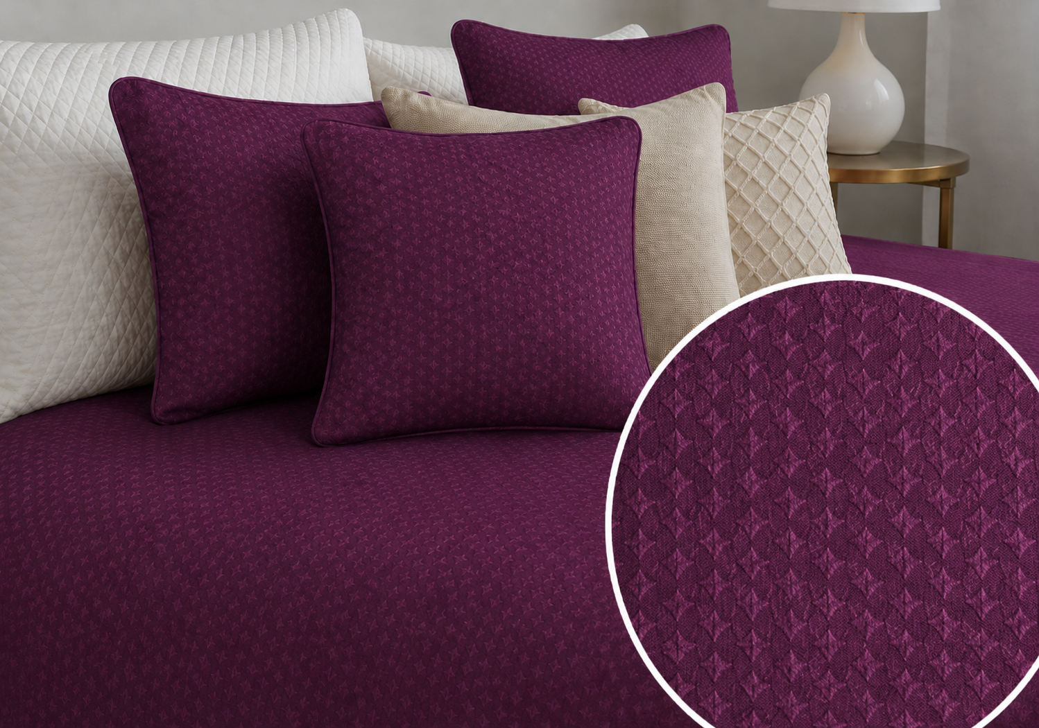 Colcha Rustik MORADO 02