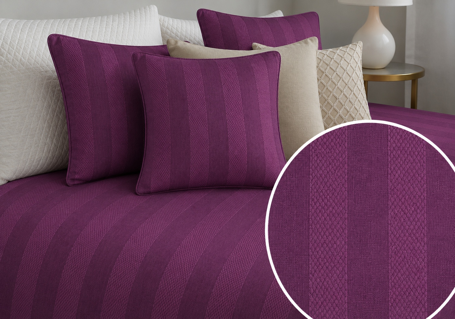 Colcha Rustik MORADO 03