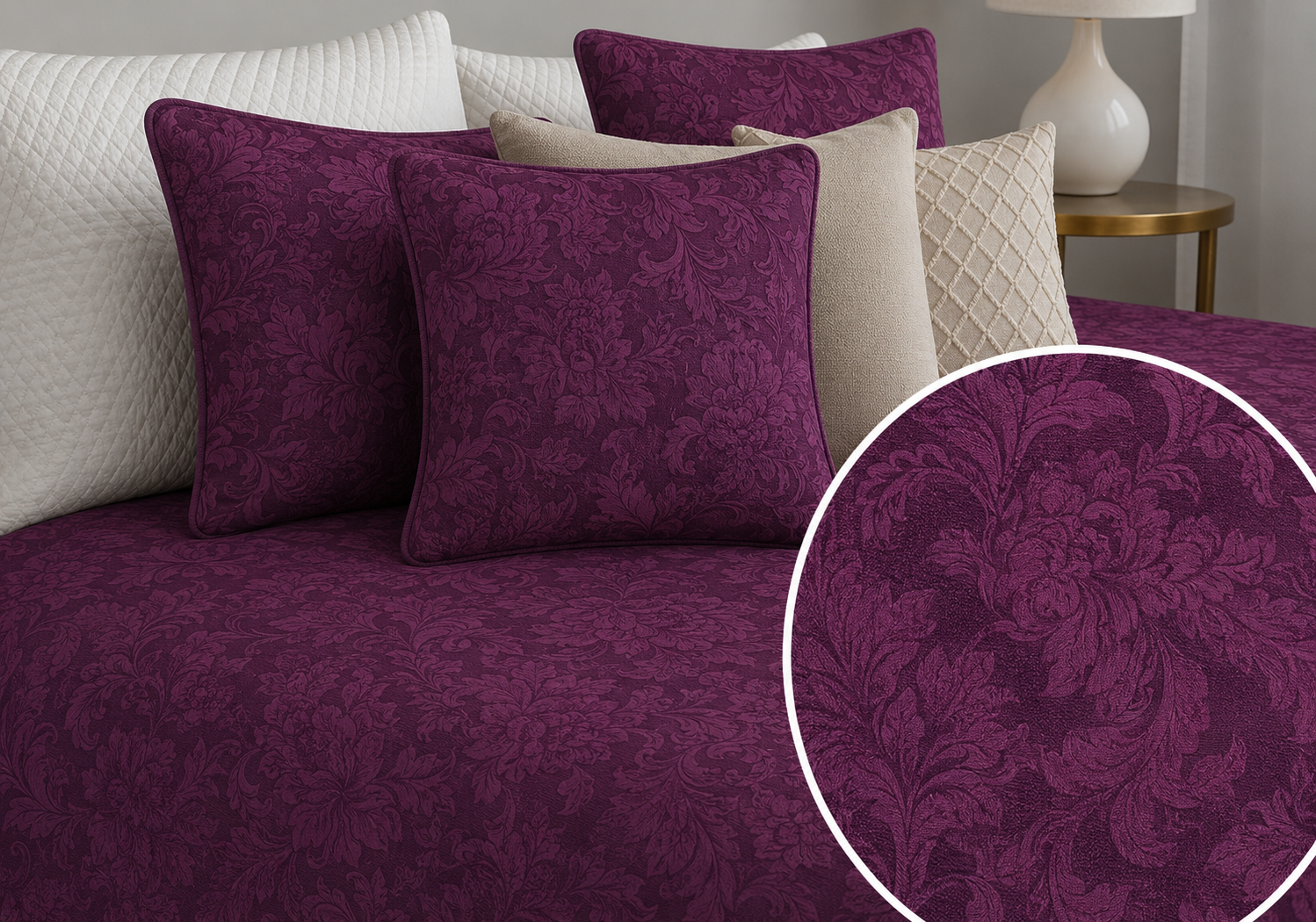 Colcha Rustik MORADO 06