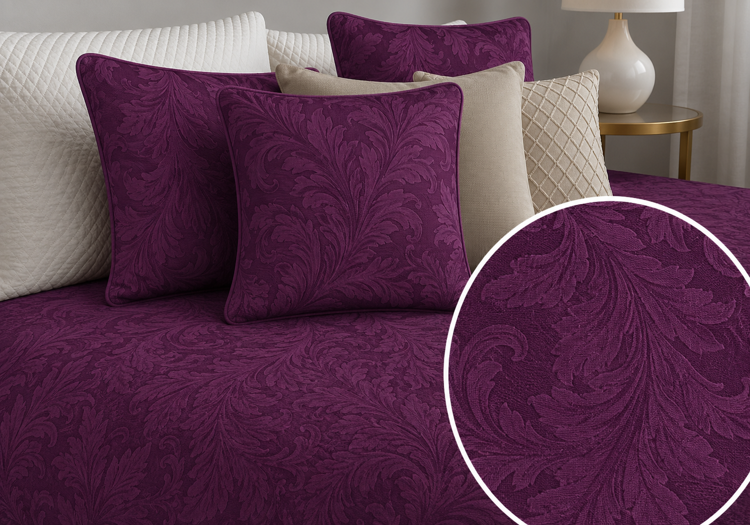 Colcha Rustik MORADO 07