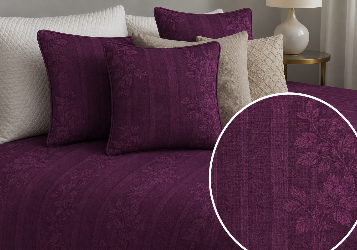 Colcha Rustik MORADO 10