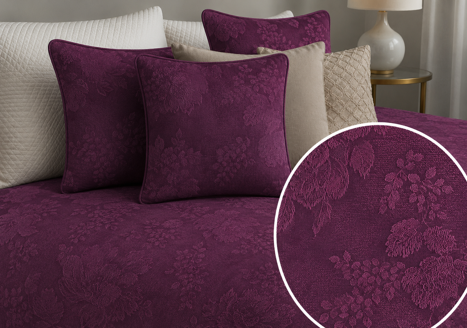 Colcha Rustik MORADO 12