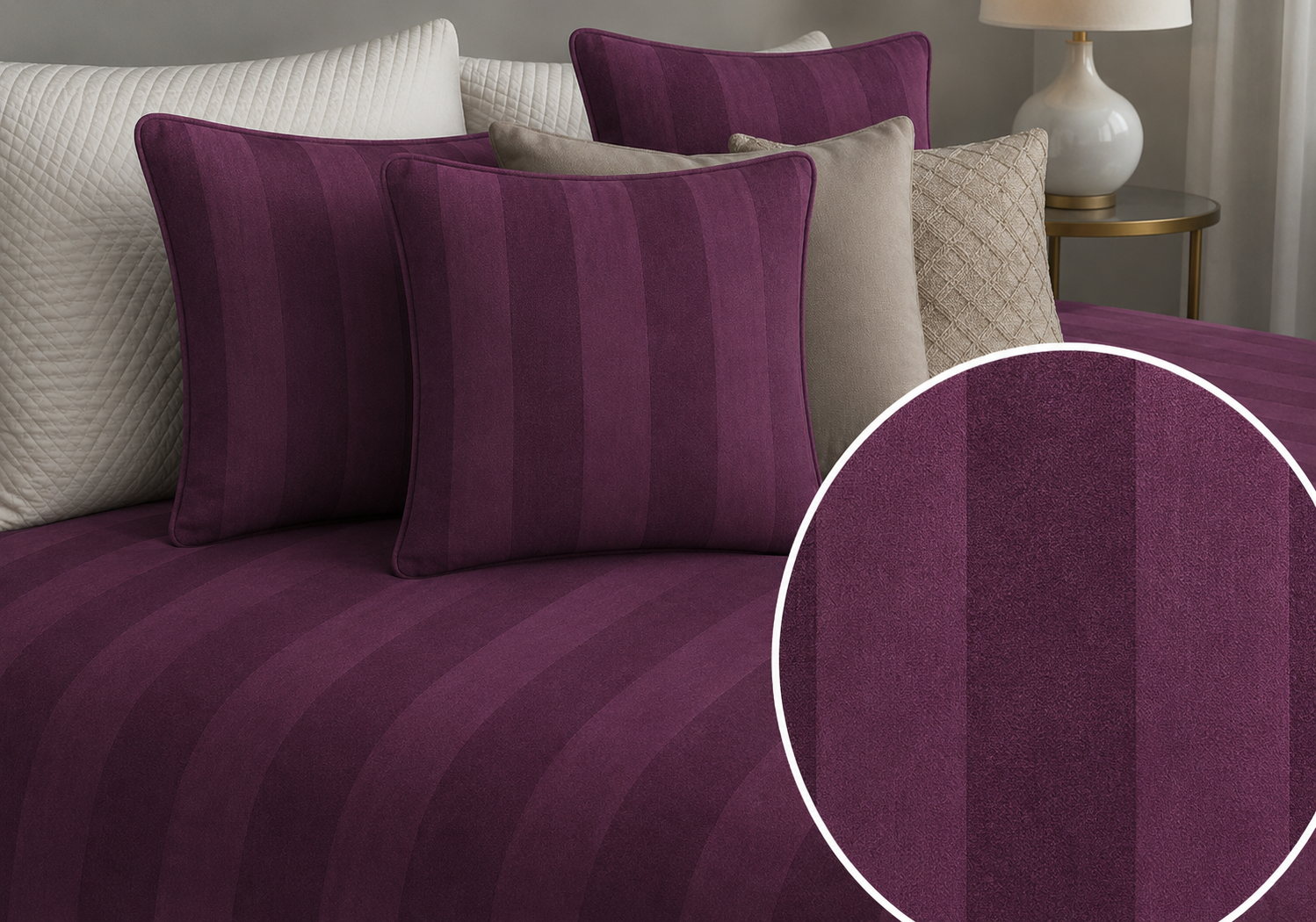Colcha Rustik MORADO 13
