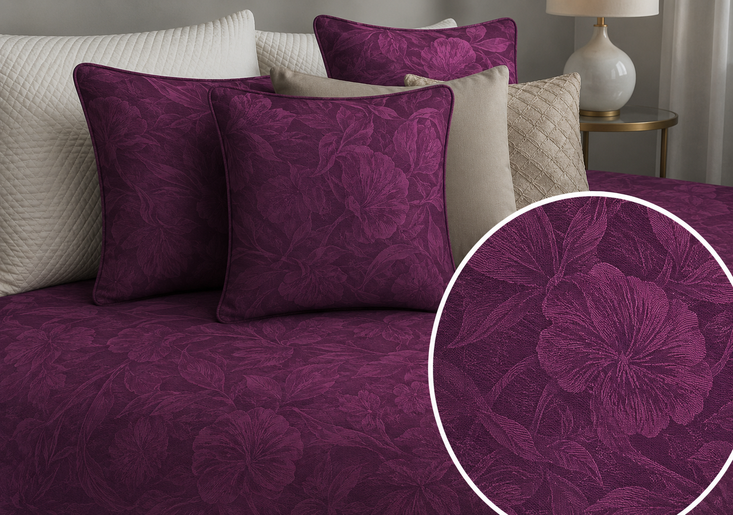 Colcha Rustik MORADO 14