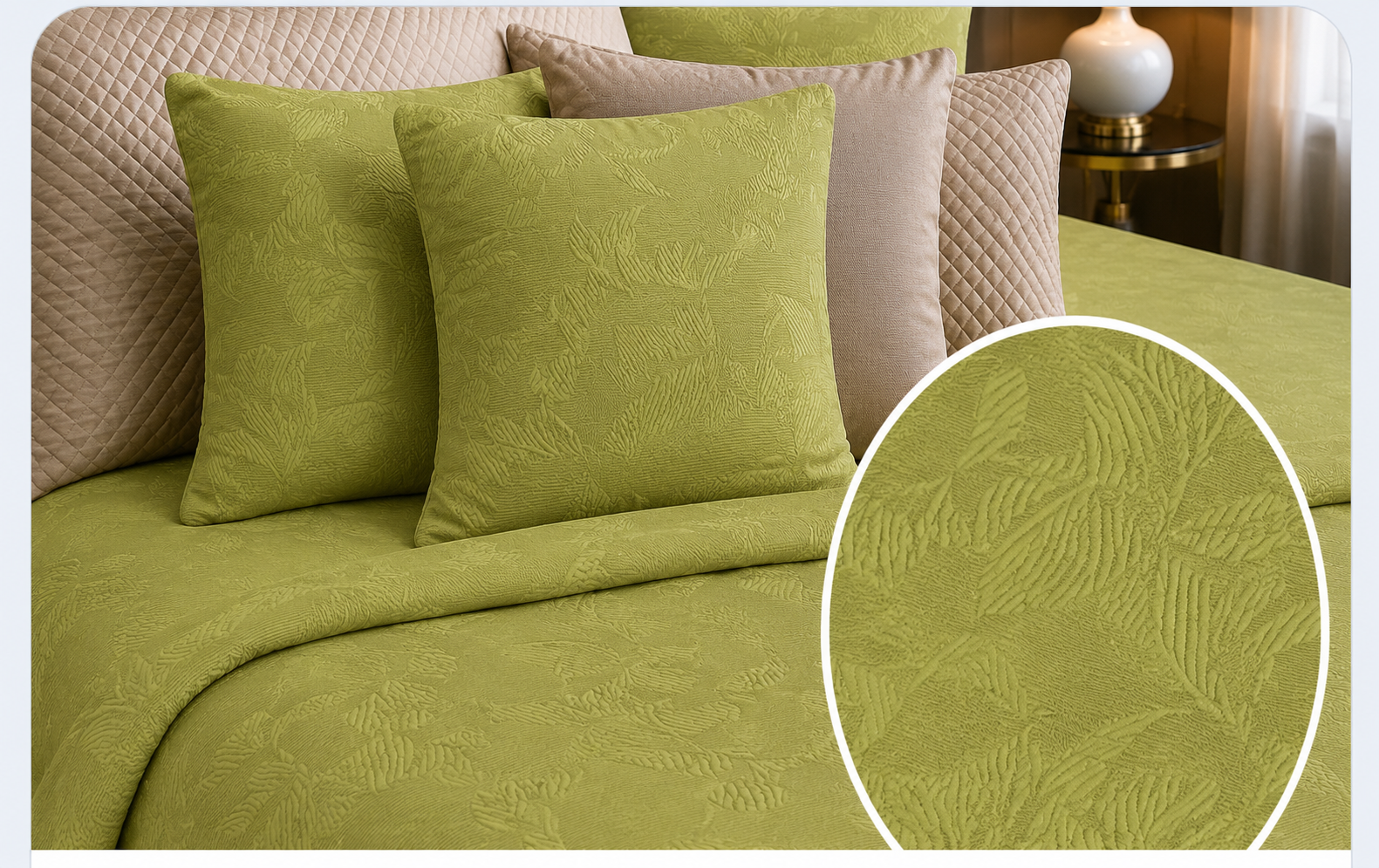 Colcha Rustik VERDE 05