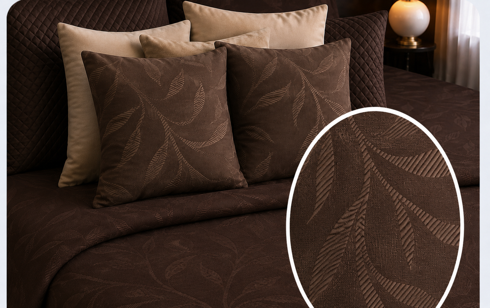 Colcha Rustik CHOCOLATE 19