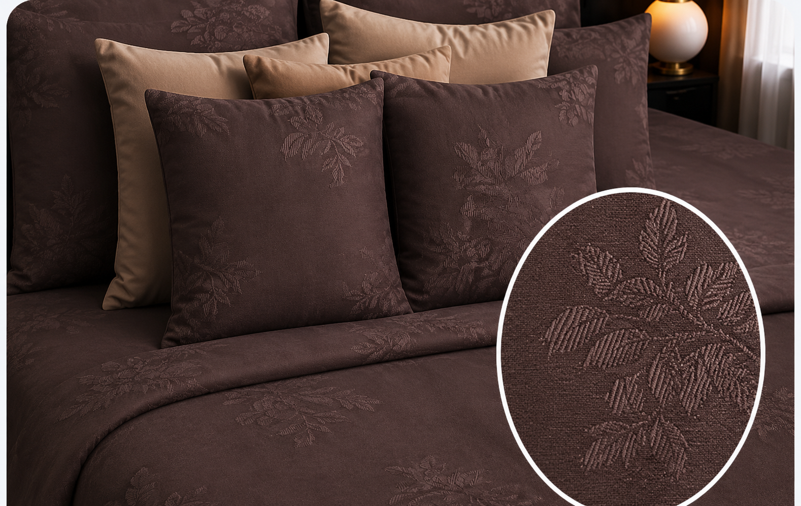 Colcha Rustik CHOCOLATE 12