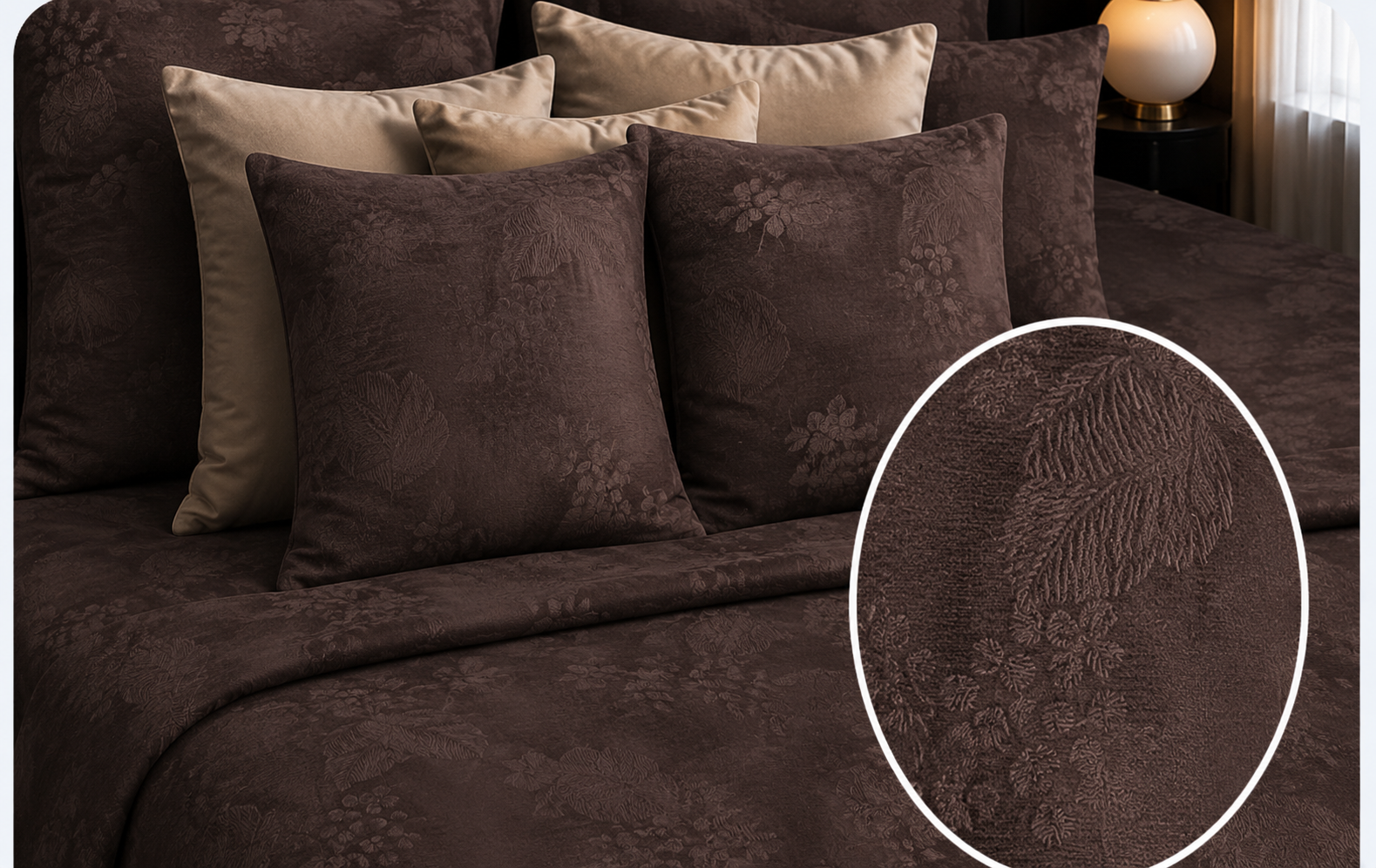 Colcha Rustik CHOCOLATE 13