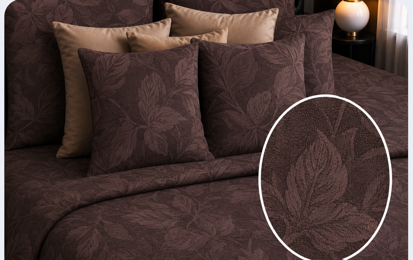 Colcha Rustik CHOCOLATE 15