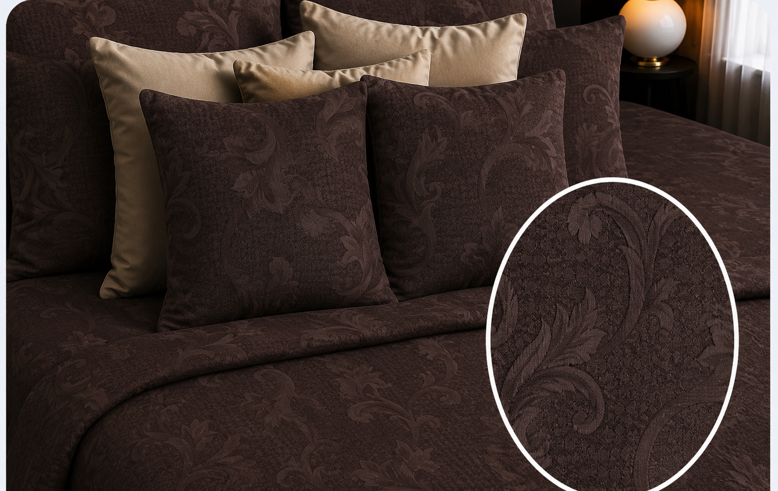 Colcha Rustik CHOCOLATE 17