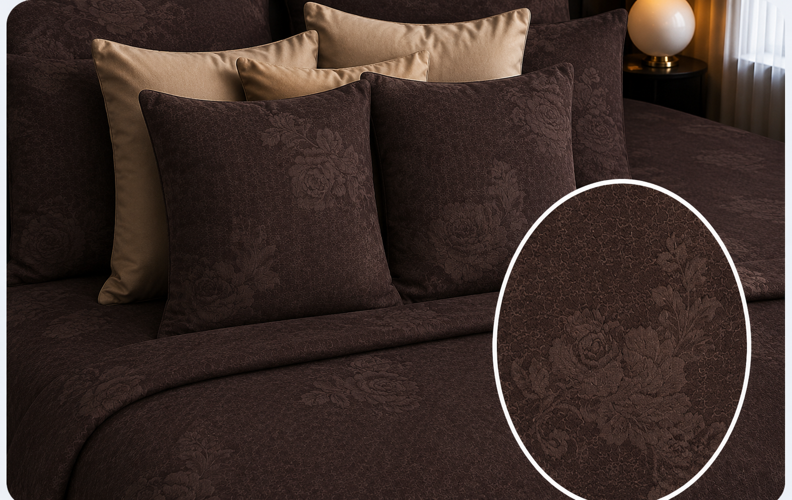 Colcha Rustik CHOCOLATE 18