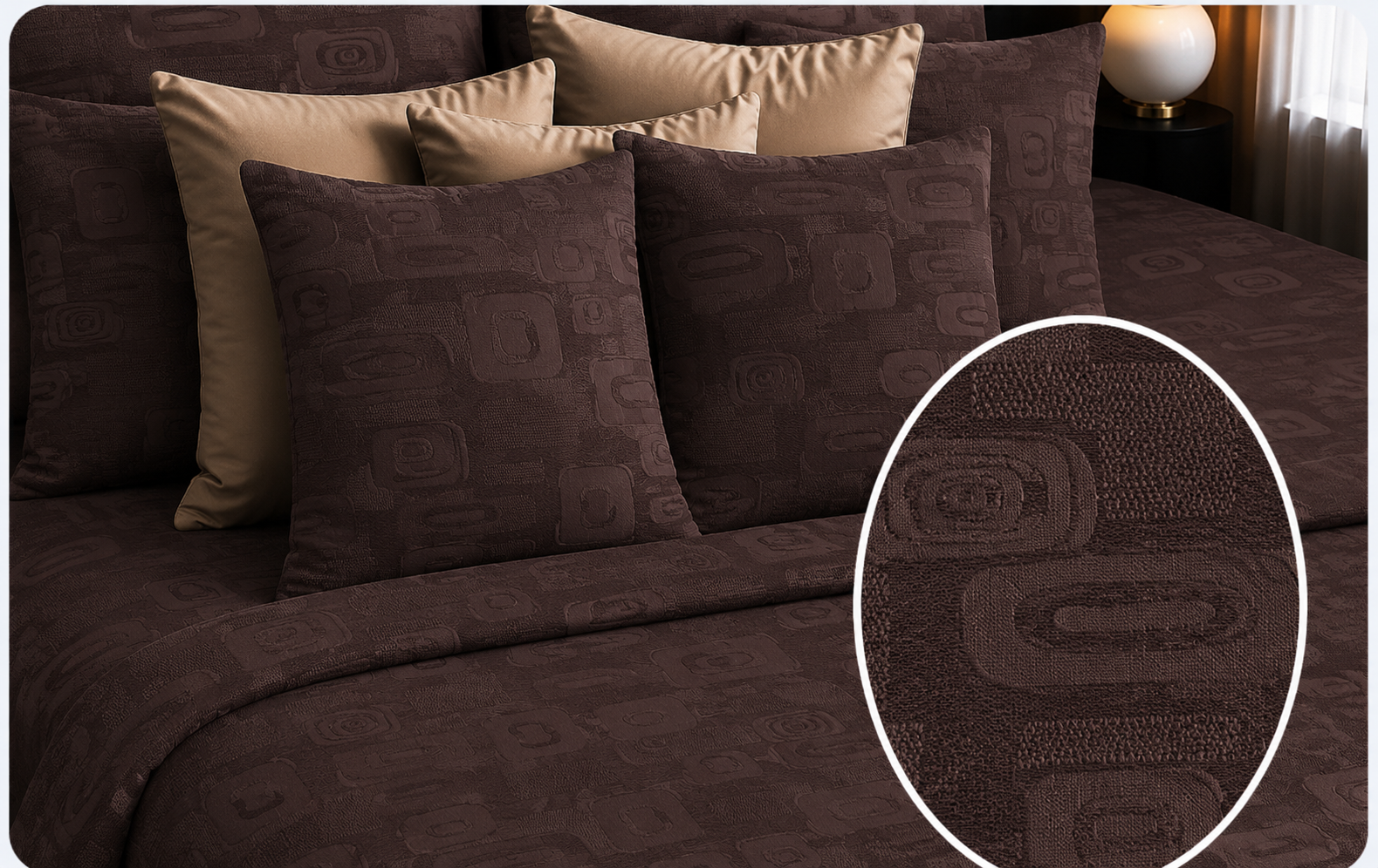 Colcha Rustik CHOCOLATE 23