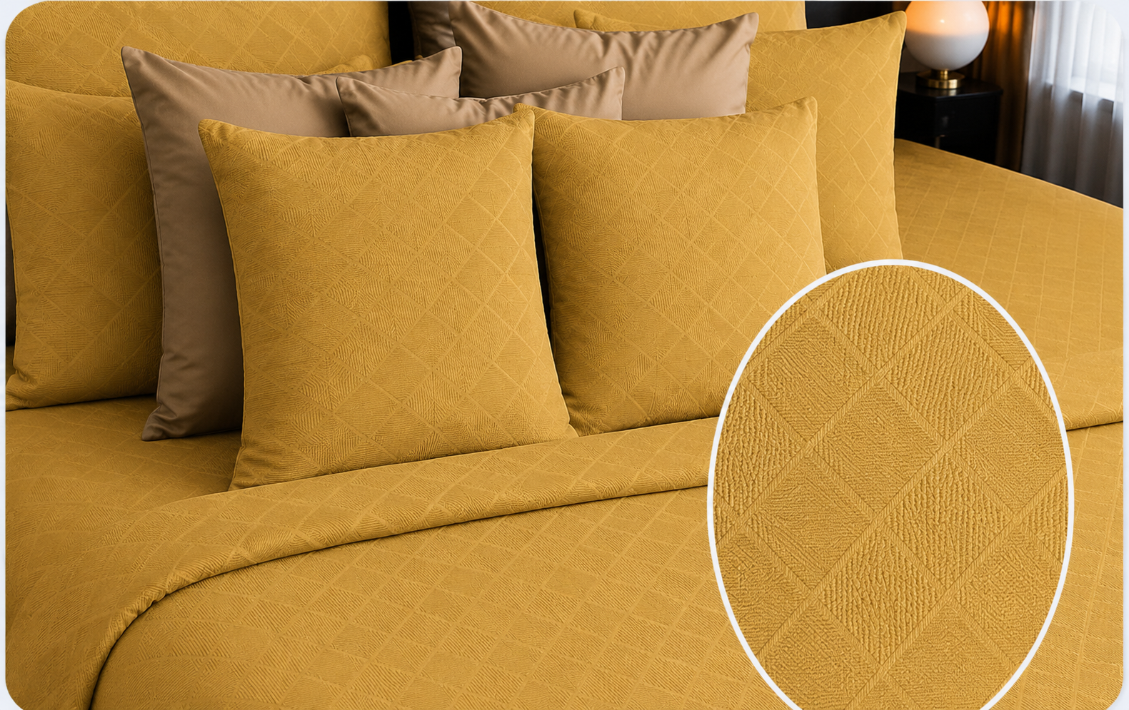 Colcha Rustik ORO 04