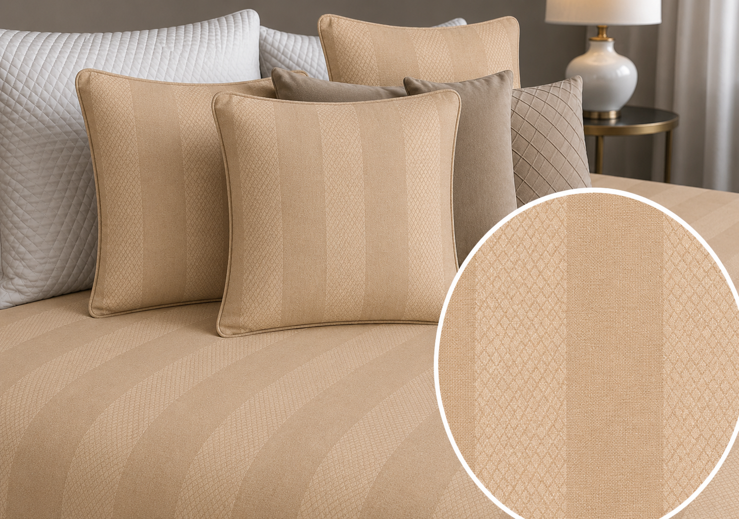 Colcha Rustik BEIGE 03