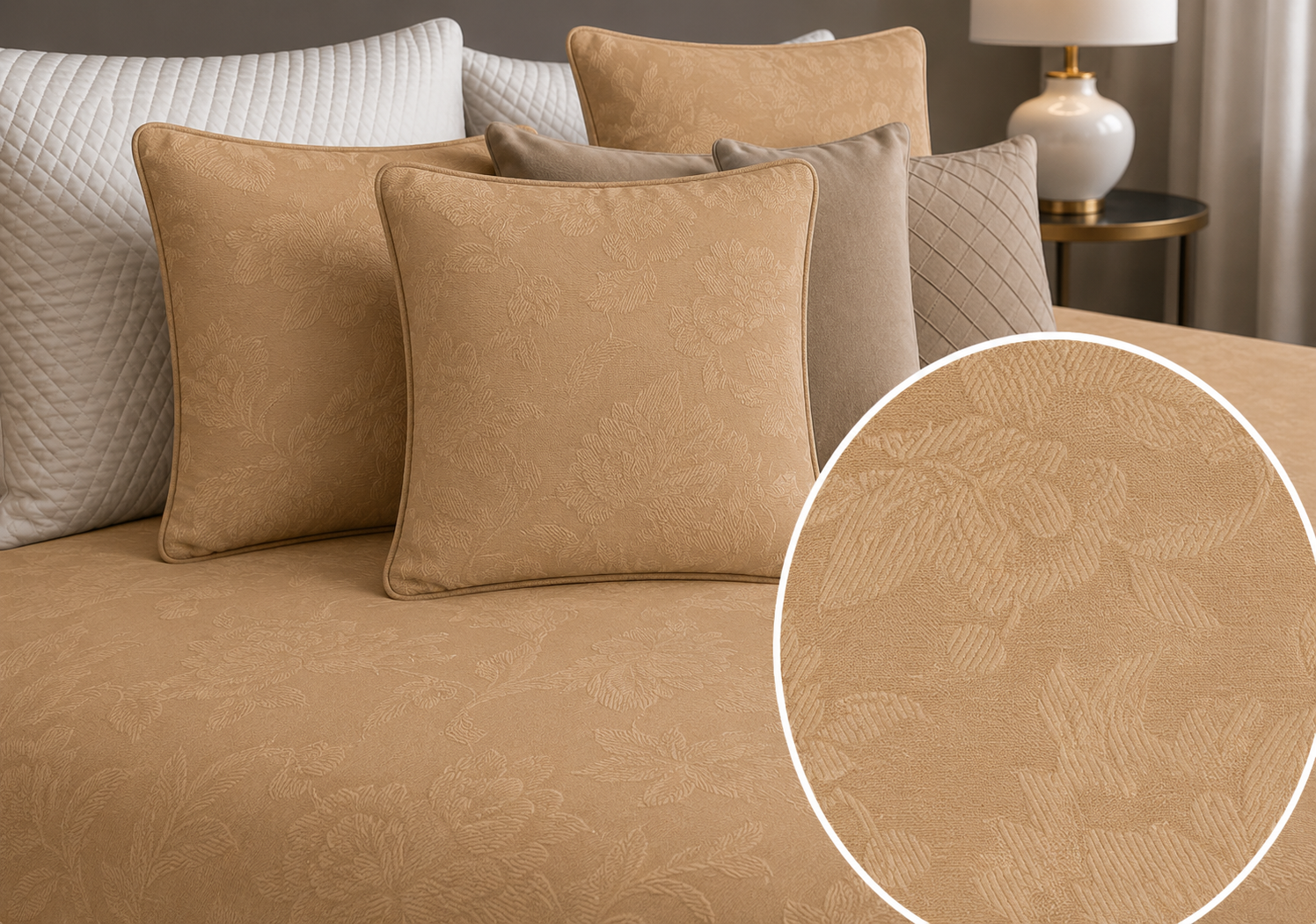 Colcha Rustik BEIGE 05