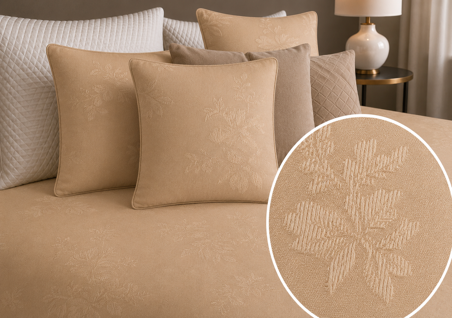 Colcha Rustik BEIGE 11