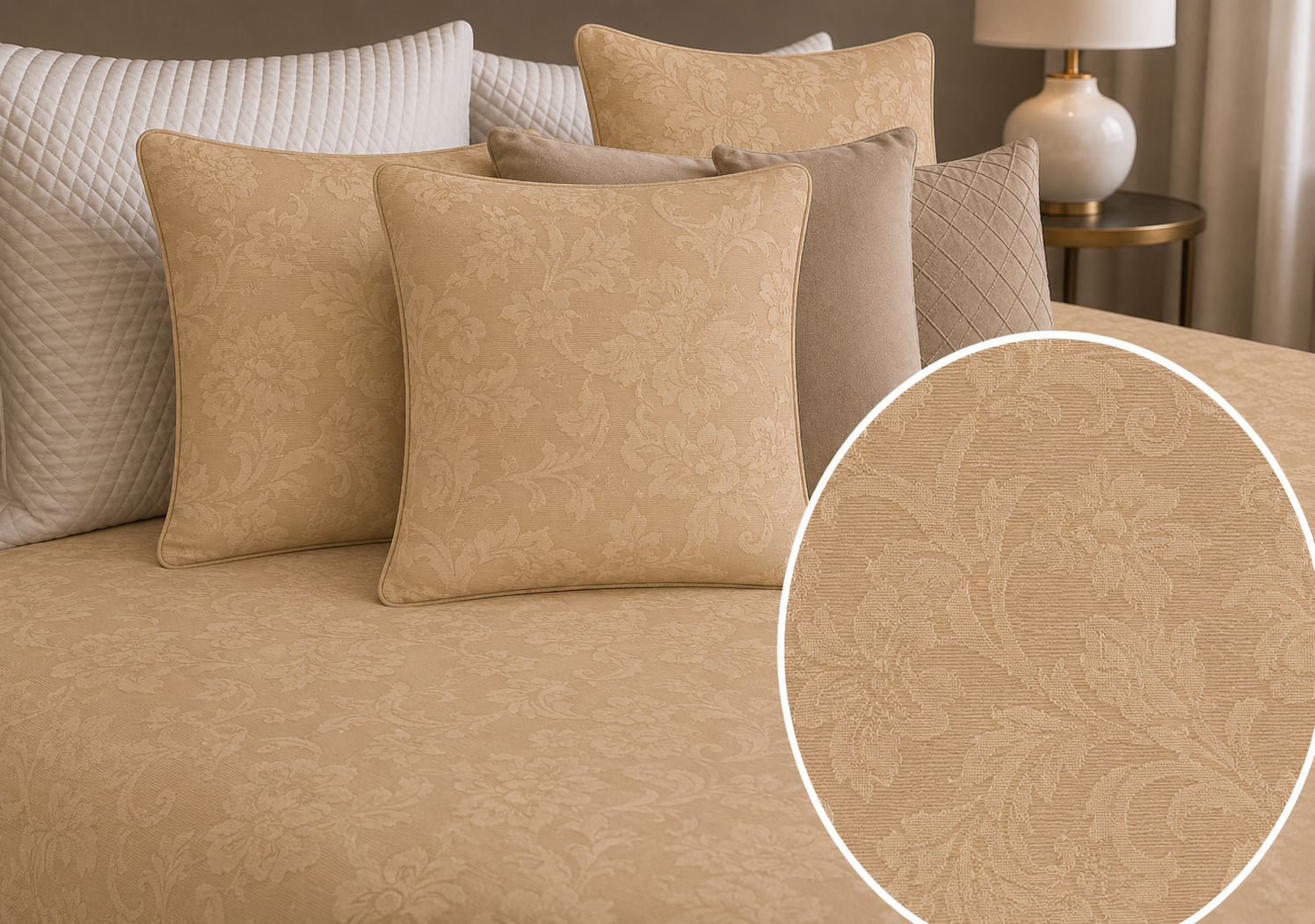 Colcha Rustik BEIGE 14
