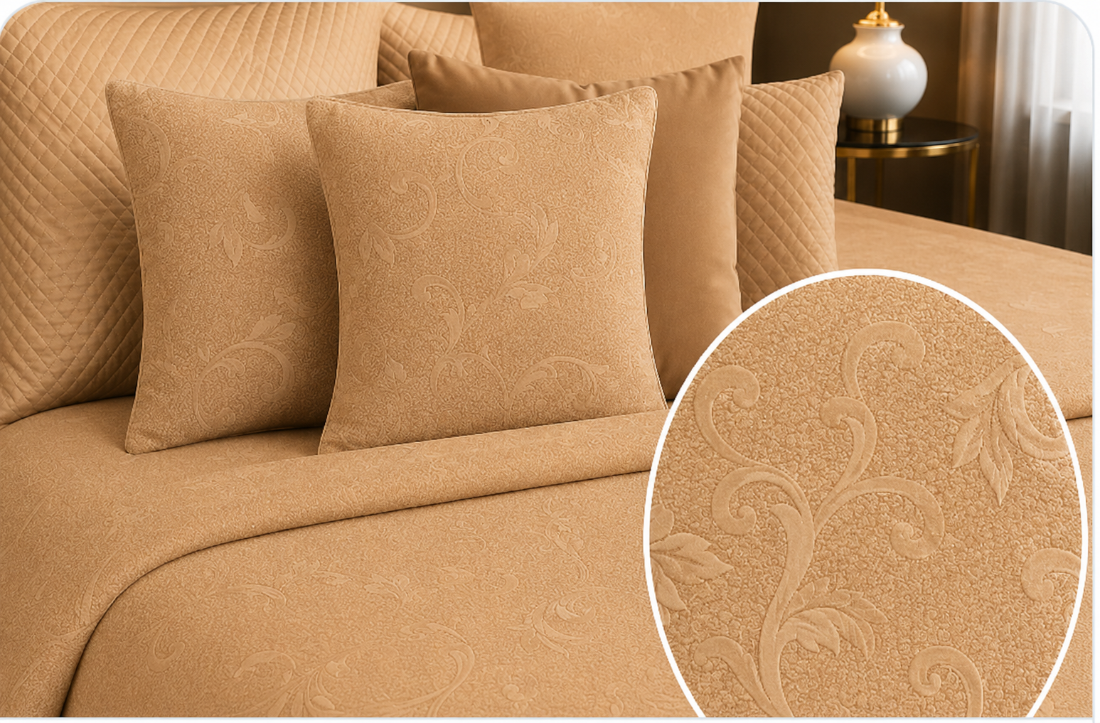 Colcha Rustik BEIGE 16