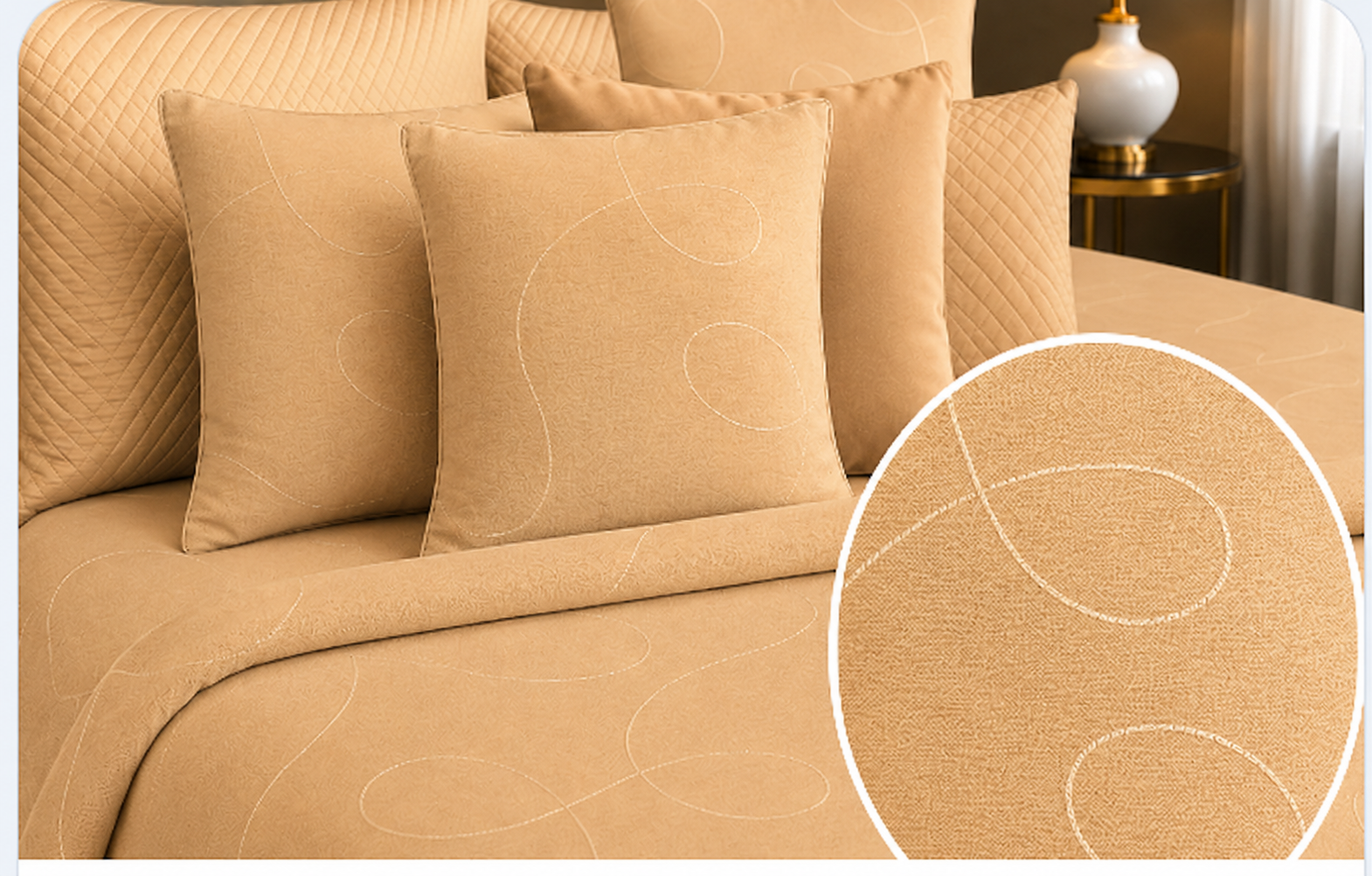 Colcha Rustik BEIGE 19