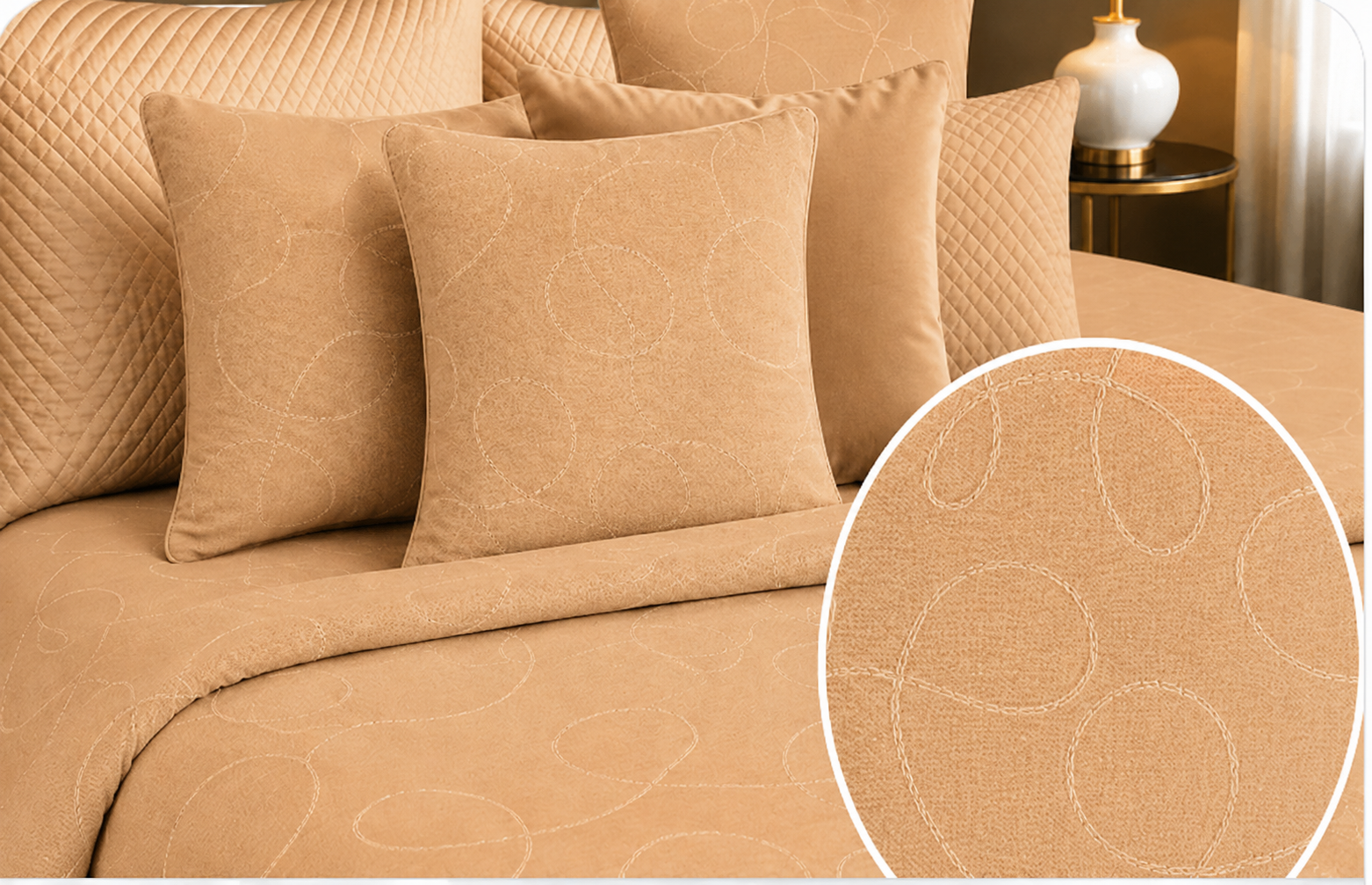 Colcha Rustik BEIGE 21
