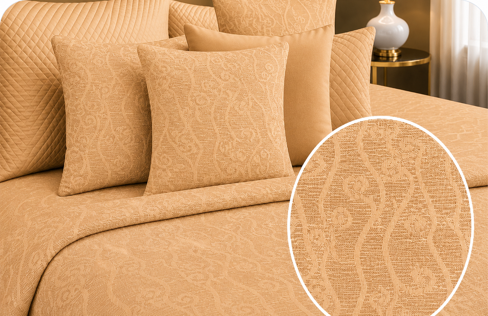 Colcha Rustik BEIGE 22