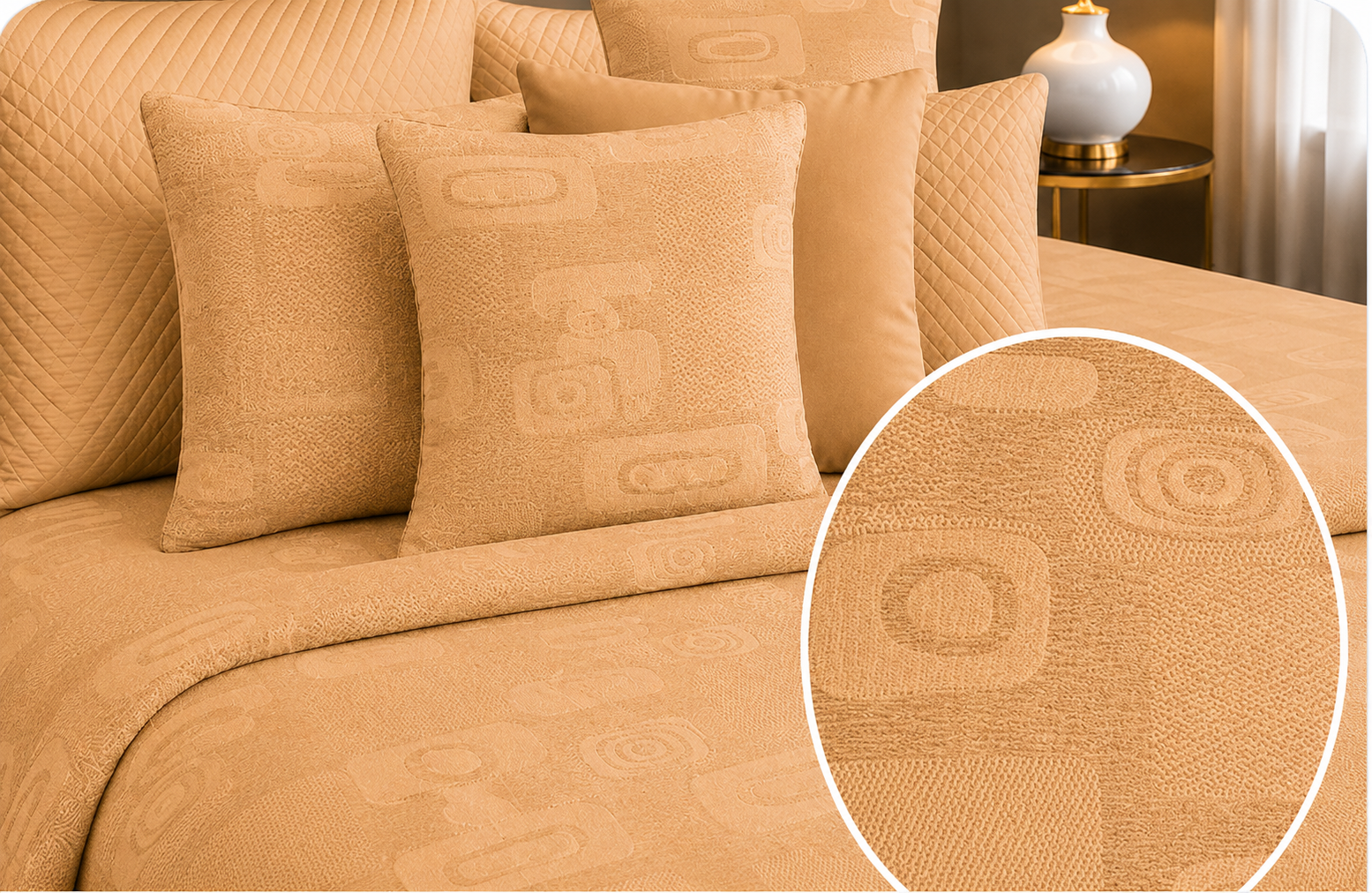 Colcha Rustik BEIGE 20